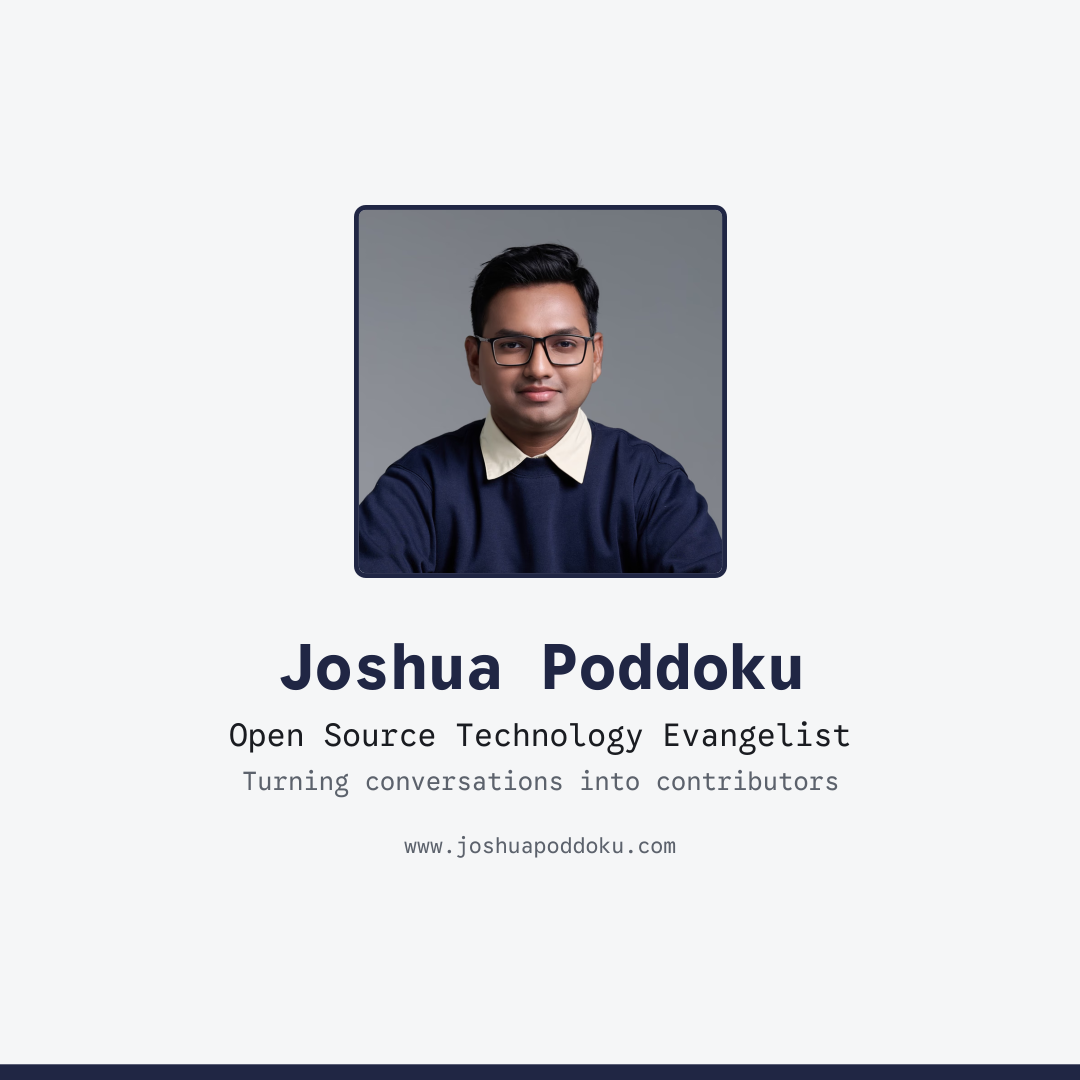 Speaker card, 1080 by 1080